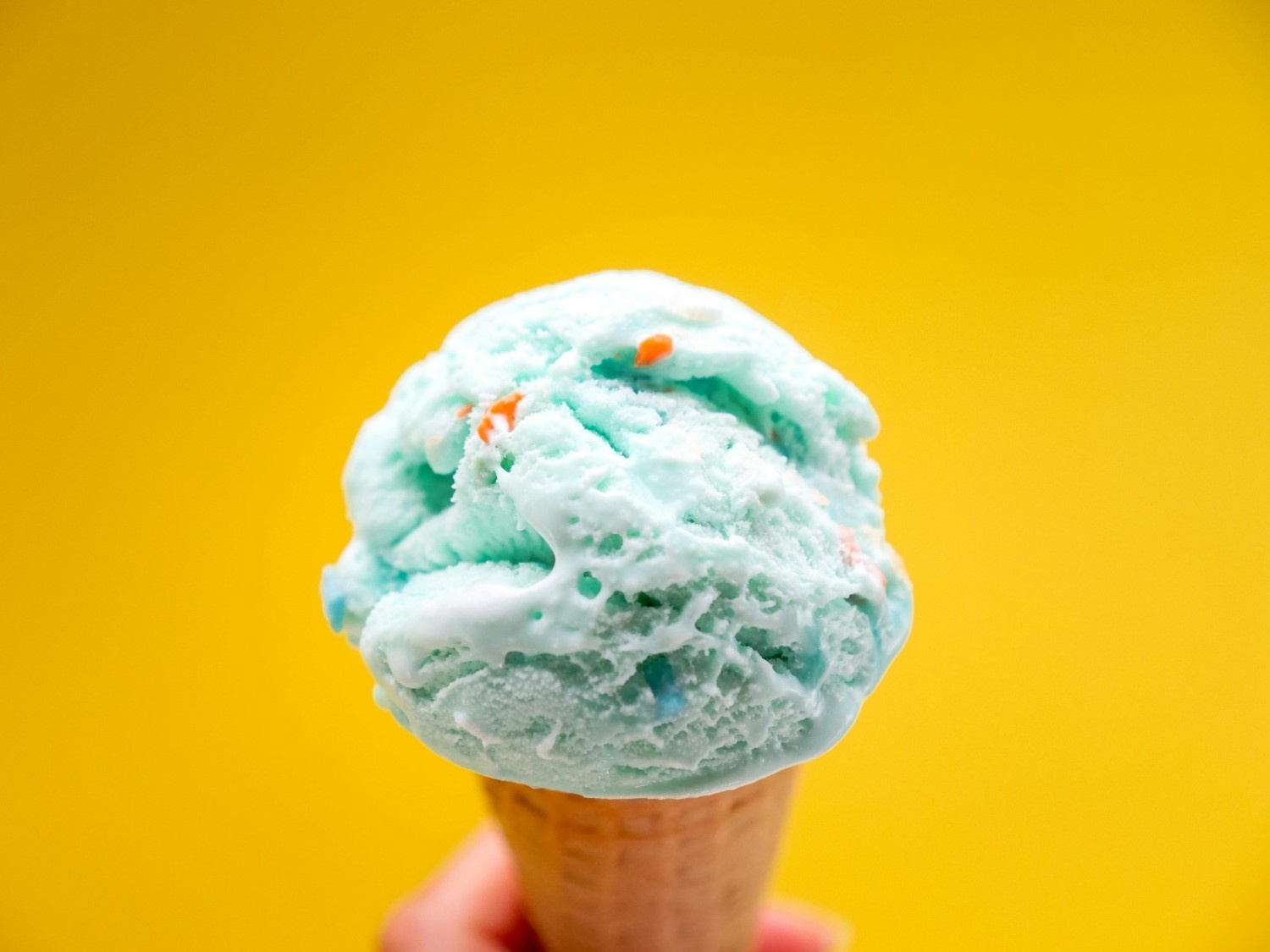 Blue Sherbet Single Cone
